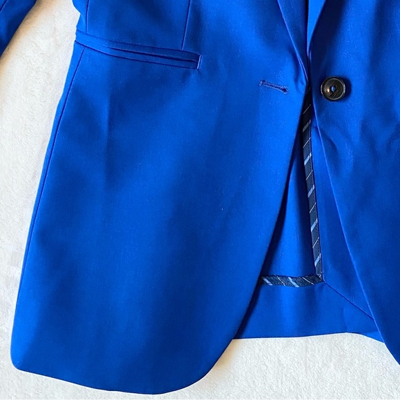 RW&CO. Blue Button Up Blazer Size 2 - Picture 6 of 15